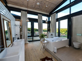 TREE HOUSE, Studious Architects Studious Architects Industrial style bathroom