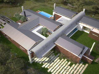 THE HILLS, Studious Architects Studious Architects Modern houses