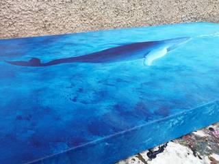 Humpback Whale Painting by David Munroe, David Munroe Art David Munroe Art غرف اخرى
