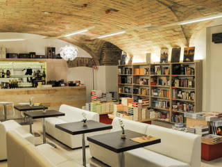 Bibliocaffè, Studio Bianchi Architettura Studio Bianchi Architettura مساحات تجارية