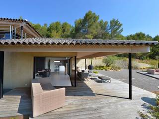 Création Maison / Le Tholonet, Atelier Jean GOUZY Atelier Jean GOUZY Mediterranean style house