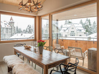 Alpine Interiors 2, FVDB Photography FVDB Photography Rustic style dining room