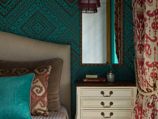 Квартира с историей, Valery Design Valery Design Eclectic style bedroom Engineered Wood Green