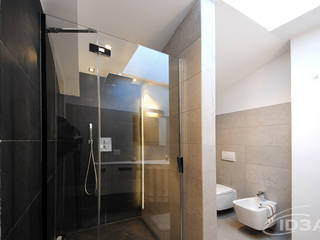 PROGETTAZIONE BAGNI APPARTAMENTO, ID3A di Caracciolo Francesco ID3A di Caracciolo Francesco Modern Banyo