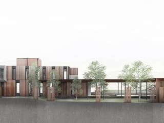 Thermal House, B+P Architects B+P Architects Casas modernas: Ideas, diseños y decoración Cobre/Bronce/Latón