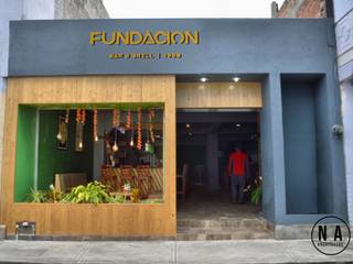 Fundación 1980, NA Arquitectos NA Arquitectos 상업공간 우드 우드 그레인