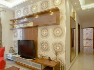 3 BHK partement , In Built Concepts is now FABDIZ In Built Concepts is now FABDIZ Living room Plywood