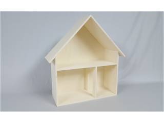 Casa de muñecas de madera con 3 divisiones, MABA ONLINE MABA ONLINE Klassische Häuser