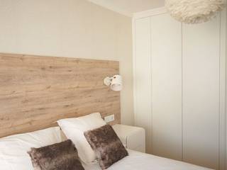Dormitorio nórdico, Habitaka diseño y decoración Habitaka diseño y decoración Scandinavian style bedroom