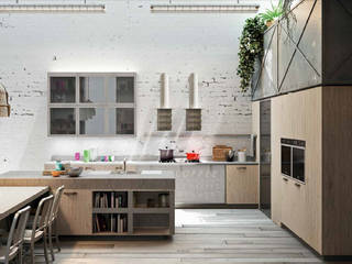 CUISINES ERIC HANRIOT LOFT SNAIDERO, CUISINES ERIC HANRIOT CUISINES ERIC HANRIOT مطبخ