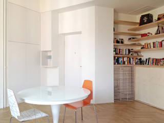 Trilocale in città studi, Atelier delle Verdure Atelier delle Verdure Scandinavian style living room