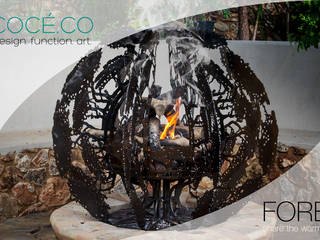 FORB (Fire Orb), Coceco Coceco 모던스타일 정원 금속