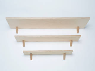 Shelving System, Happenstance Workshop Happenstance Workshop غرفة المعيشة