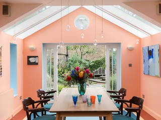 Kitchen extension in Queens Park, London, Studio 29 Architects ltd Studio 29 Architects ltd Eclectic style dining room