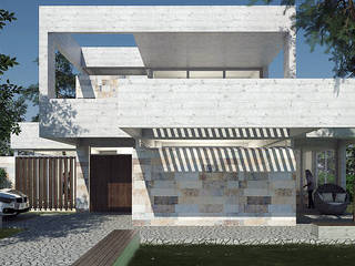 CASA EQ, Estudio MaRqS Estudio MaRqS Modern houses Concrete