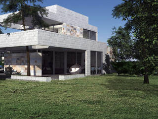 CASA EQ, Estudio MaRqS Estudio MaRqS Modern houses Concrete