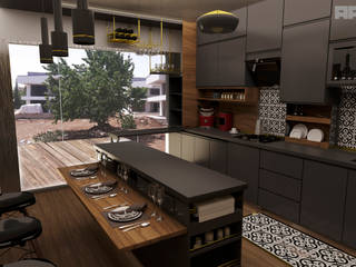 Mutfak Dekorasyon ve Mobilya Tasarımı, Partum Tasarım Partum Tasarım Modern kitchen