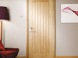 Unfinished oak panelled doors at trade prices, Wonkee Donkee XL Joinery Wonkee Donkee XL Joinery Вікна & Дверi Двері
