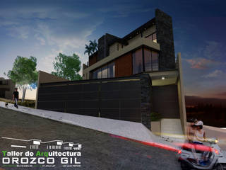 CASA OSEGUERA, OROZCO GIL TALLER DE ARQUITECTURA OROZCO GIL TALLER DE ARQUITECTURA 現代房屋設計點子、靈感 & 圖片