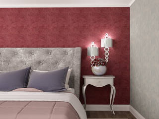 Номер для молодоженов, Chloe Design & Decor/Anastasia Baskakova Chloe Design & Decor/Anastasia Baskakova Classic style bedroom