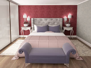 Номер для молодоженов, Chloe Design & Decor/Anastasia Baskakova Chloe Design & Decor/Anastasia Baskakova Bedroom