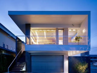 久留米の家, 森裕建築設計事務所 / Mori Architect Office 森裕建築設計事務所 / Mori Architect Office Casas modernas