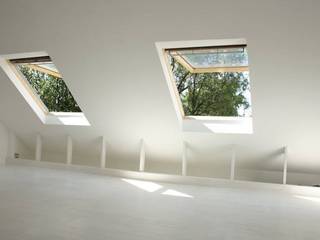 Loft room , staircase and Velux roof windows, Loftspace Loftspace Спальня