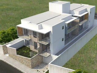 Edifício Residencial Multifamilar, P&I Arquitetura P&I Arquitetura Casas modernas