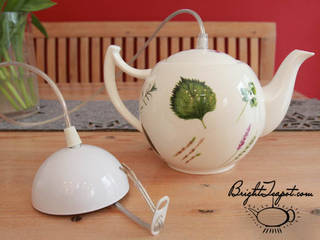 Pendelleuchte, Bright Teapot Bright Teapot غرفة السفرة الخزف