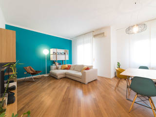 VIAGGIO ATTRAVERSO IL COLORE, Amodo Amodo 现代客厅設計點子、靈感 & 圖片