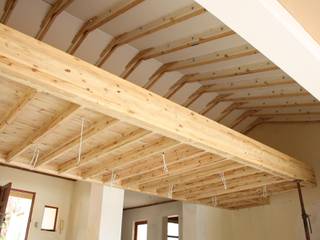 Mezzanine floor, staircase and balustrade, Loftspace Loftspace Modern living room