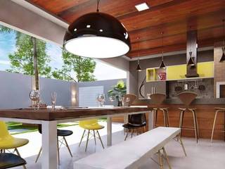 ESPAÇO DE LAZER, Amauri Berton Arquitetura Amauri Berton Arquitetura บ้านและที่อยู่อาศัย