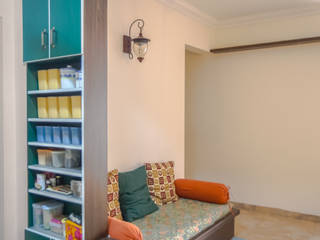 2 BHK in country Style Interiors , In Built Concepts is now FABDIZ In Built Concepts is now FABDIZ Kitchen Plywood