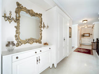 Bursa Misspark Villa, Öykü İç Mimarlık Öykü İç Mimarlık Classic style corridor, hallway and stairs