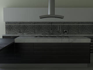 Bilocale in Vicenza, creatiview projects creatiview projects Modern Kitchen