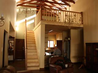 Mezzanine floor and staircase, Loftspace Loftspace Study/office