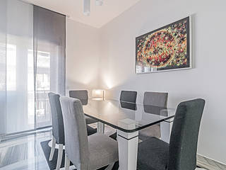 Ristrutturazione appartamento di 95mq Roma, Collatino, Facile Ristrutturare Facile Ristrutturare Living room