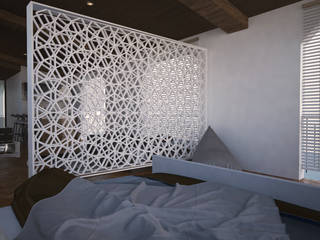 Ampliacion Arizona Loft, V Arquitectura V Arquitectura Dormitorios de estilo rural