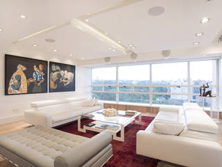 Veramonte II, Sobrado + Ugalde Arquitectos Sobrado + Ugalde Arquitectos Modern Living Room