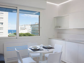 DANTESETTE, Giemmecontract srl. Giemmecontract srl. Sala da pranzo minimalista