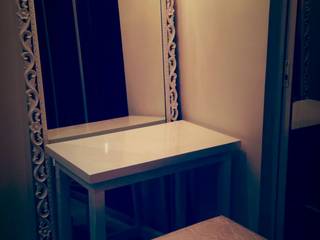 One BHK at karanjade Navi Mumbai , Alaya D'decor Alaya D'decor Modern style bedroom Wood White