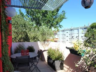 Une terrasse en ville de 25 m2, Les Jardins de Marion Les Jardins de Marion