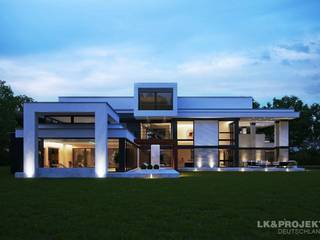 Du denkst, du hast schon alles gesehen? Dieses Haus wird dich überraschen! Unser Entwurf LK&1275, LK&Projekt GmbH LK&Projekt GmbH Moderne Häuser
