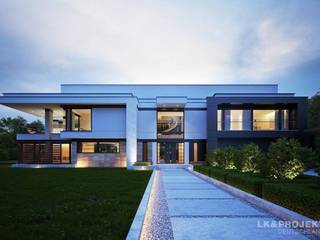 Du denkst, du hast schon alles gesehen? Dieses Haus wird dich überraschen! Unser Entwurf LK&1275, LK&Projekt GmbH LK&Projekt GmbH Modern houses