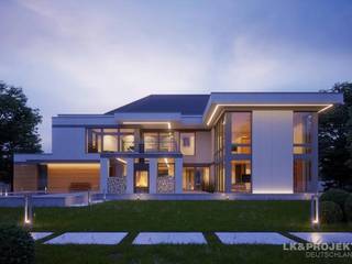 Einfach fabelhaft! Unser Entwurf LK&1344., LK&Projekt GmbH LK&Projekt GmbH Moderne Häuser