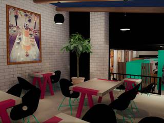 La Nueva Pastry Shop & Coffee, Esse Studio Esse Studio Salas de jantar modernas