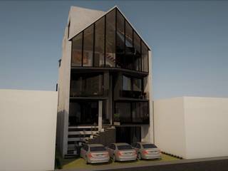 FH Apartments Ver. 1.0, Esse Studio Esse Studio Modern Evler Beton