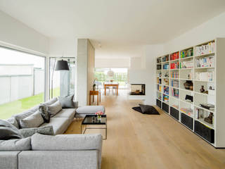Haus P, Ferreira | Verfürth Architekten Ferreira | Verfürth Architekten Moderne Wohnzimmer