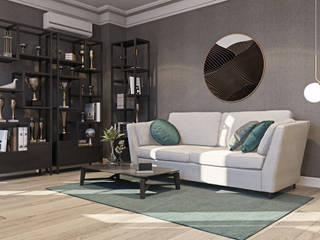 Квартира в стиле ретро, OBJCT OBJCT Living room