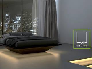 ​LEVEL bed, LAB43 LAB43 Dormitorios de estilo minimalista